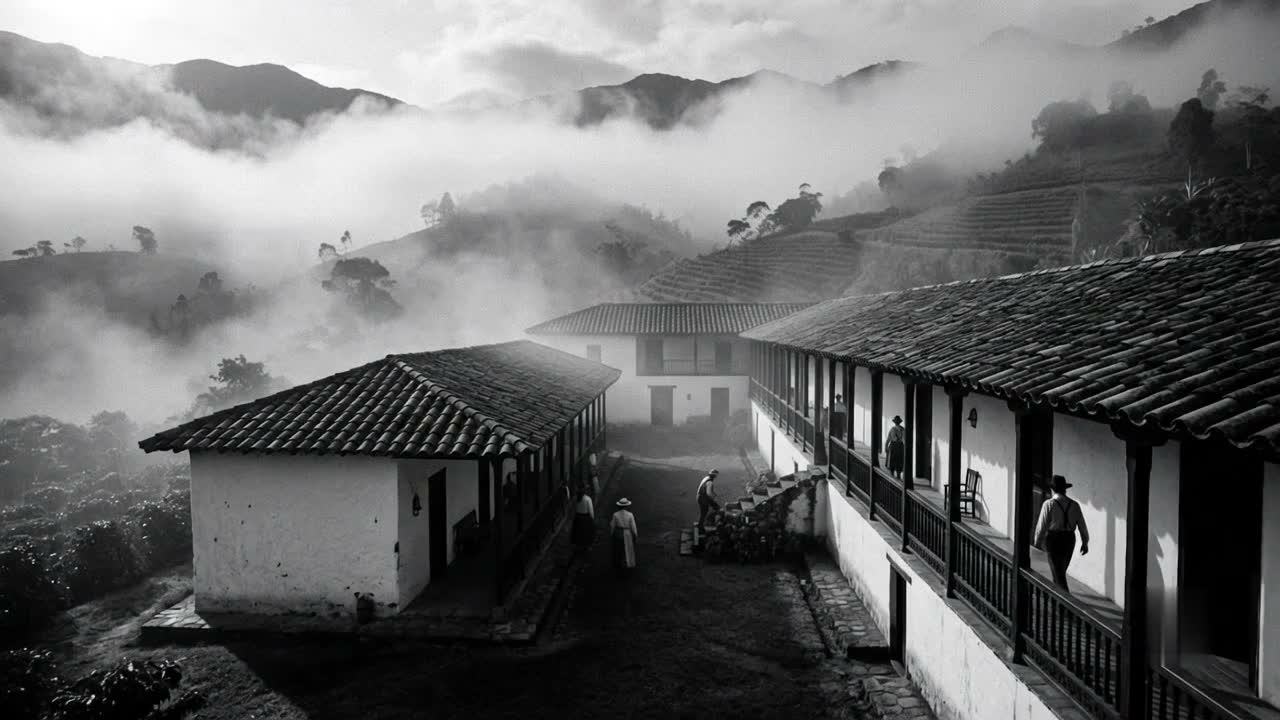 Hacienda La Amalia entre las montañas de Venecia, Antioquia