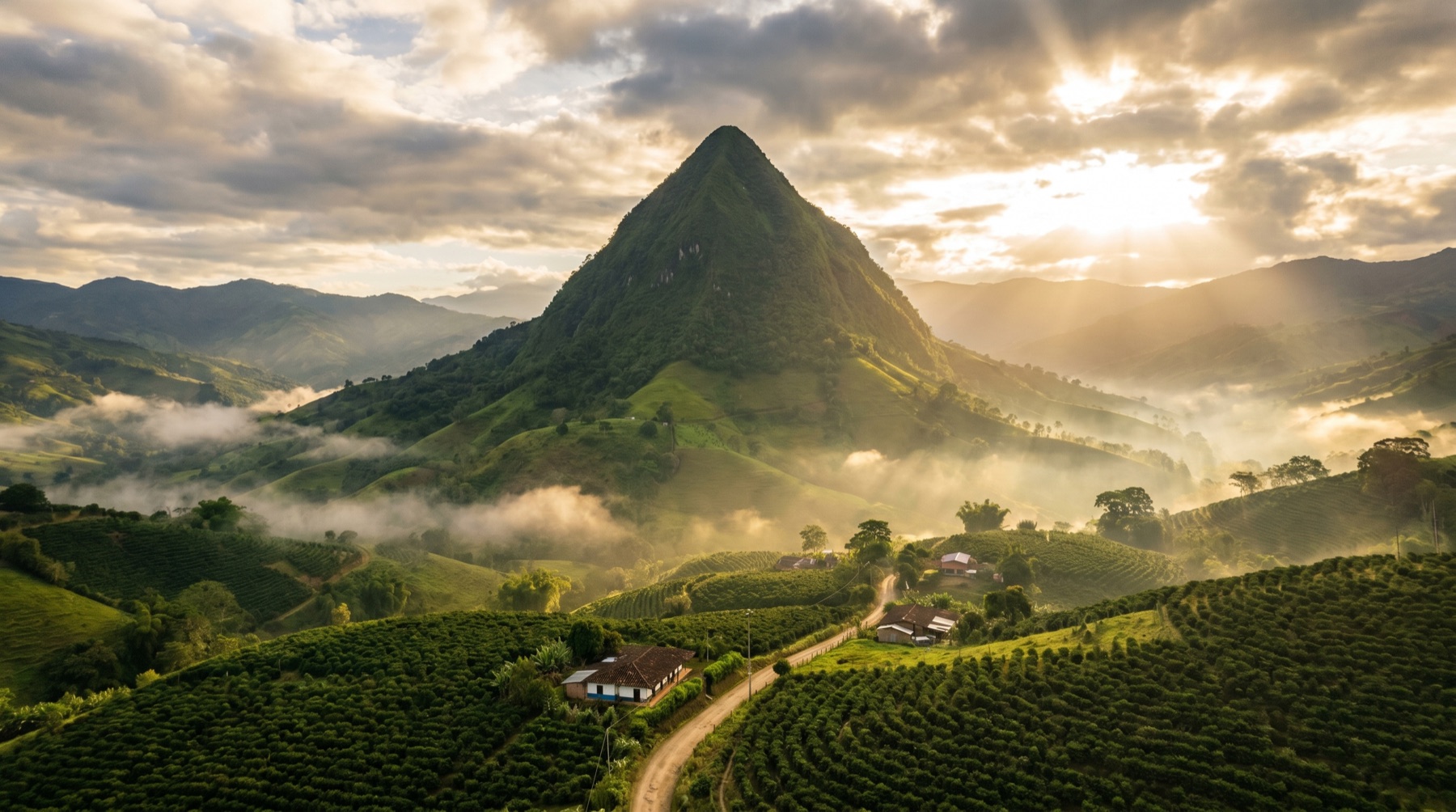 Cerro Tusa, la pirámide natural cerca de Venecia, Antioquia